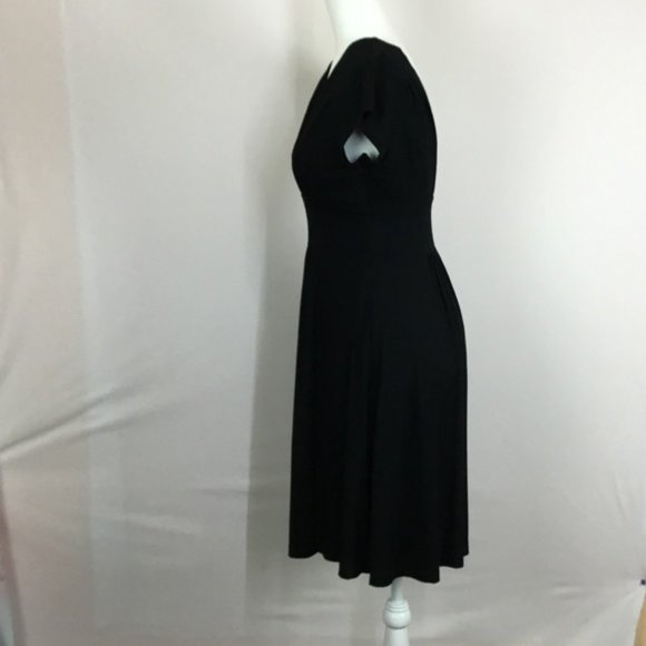 Banana Republic Sleeveless Midi Dress Size S Black - Picture 2 of 6